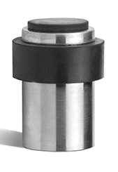 F540 - wall/floor-mounted door stop satin nickel