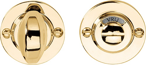 GRR-VBWC - turn and release set on round rose including Q5/7/8 spindle brass unlacquered