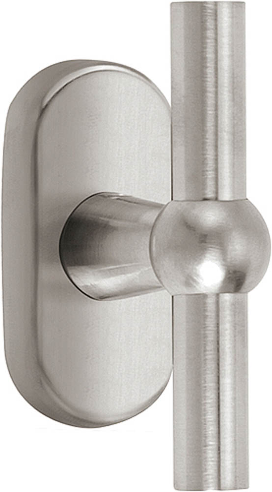 1910T-DK-O - non-locking tilt and turn window handle satin nickel