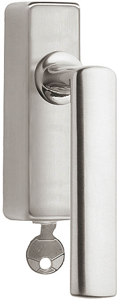 1929-DKLOCK-O - L TIMELESS 1929-DK-LOCK-O locking tilt and turn window handle satin nickel left-turning
