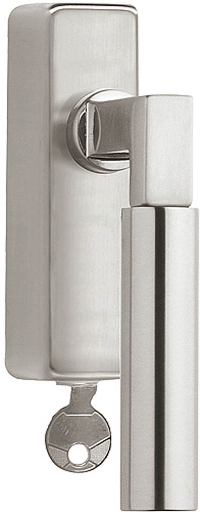 1930-DKLOCK-O - L TIMELESS 1930-DK-LOCK-O locking tilt and turn window handle satin nickel left-turning