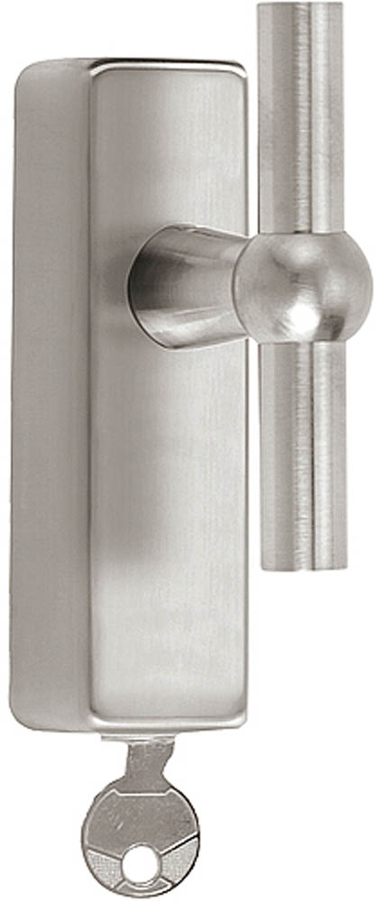 1910T-DKLOCK-O - 1910T-DK-LOCK-O locking tilt and turn window handle bright nickel