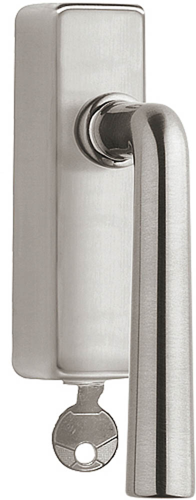 1925-DKLOCK-O - R TIMELESS 1925-DK-LOCK-O locking tilt and turn window handle satin black right-turning