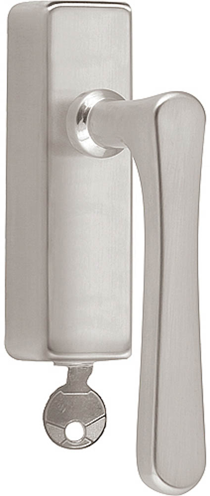 1935-DKLOCK-O - L TIMELESS 1935-DK-LOCK-O locking tilt and turn window handle satin nickel left-turning