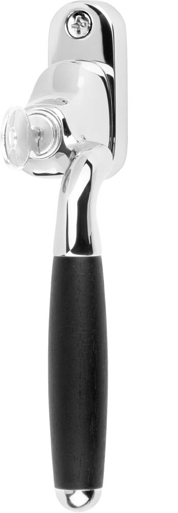 1932-DK-FA - R TIMELESS 1932-DK-FA locking offset tilt and turn window handle bright nickel/ebony wood right-turning