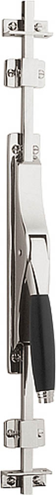 P-1934 - espagnolette bolt satin nickel/ebony wood