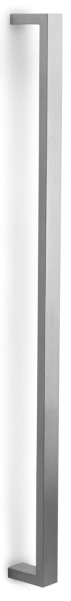 LSQ1055 - IN SQUARE LSQ1055 PS pull handle 600mm c.t.c. with bolt-through fixing satin stainless steel