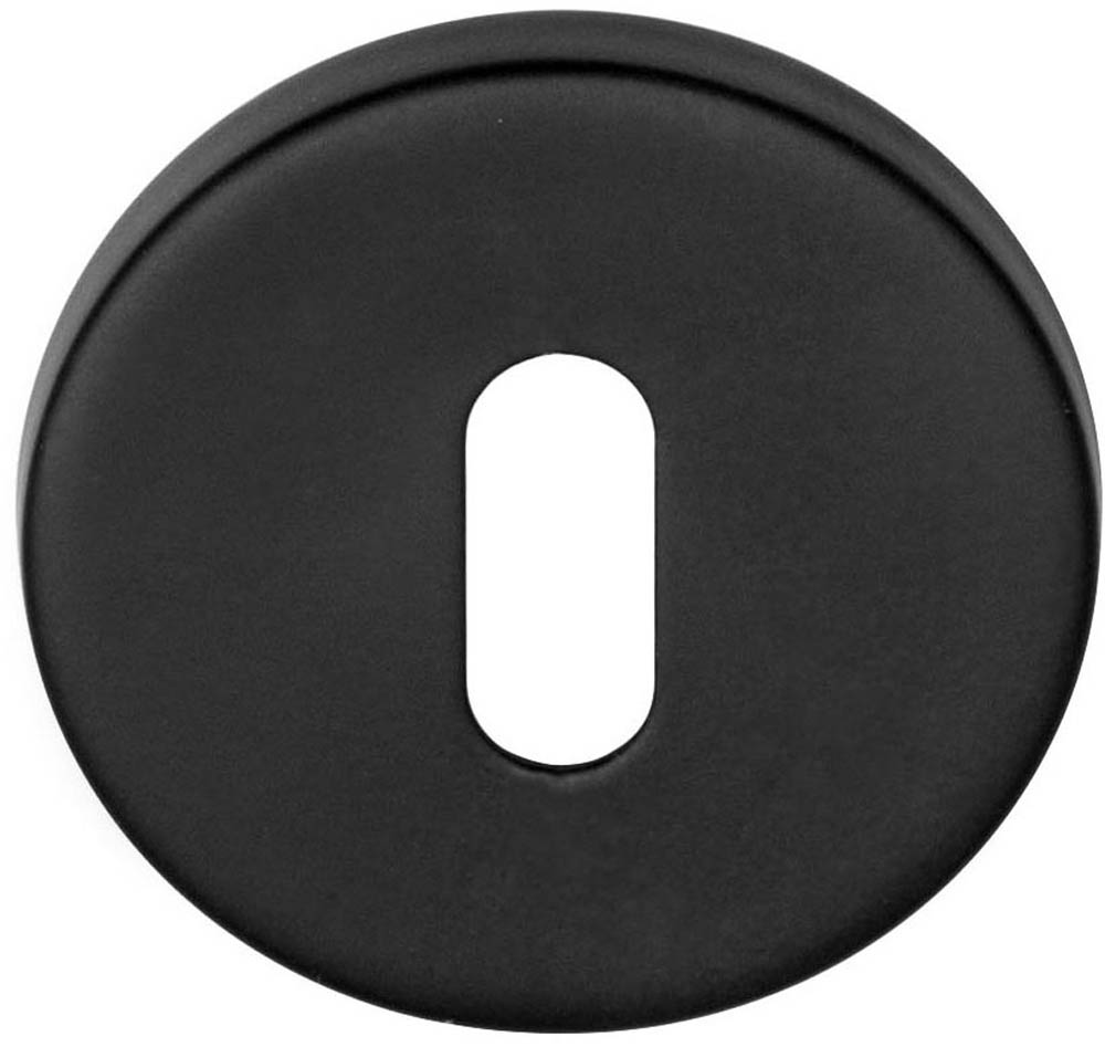 LBN50 - key escutcheon 6mm satin black