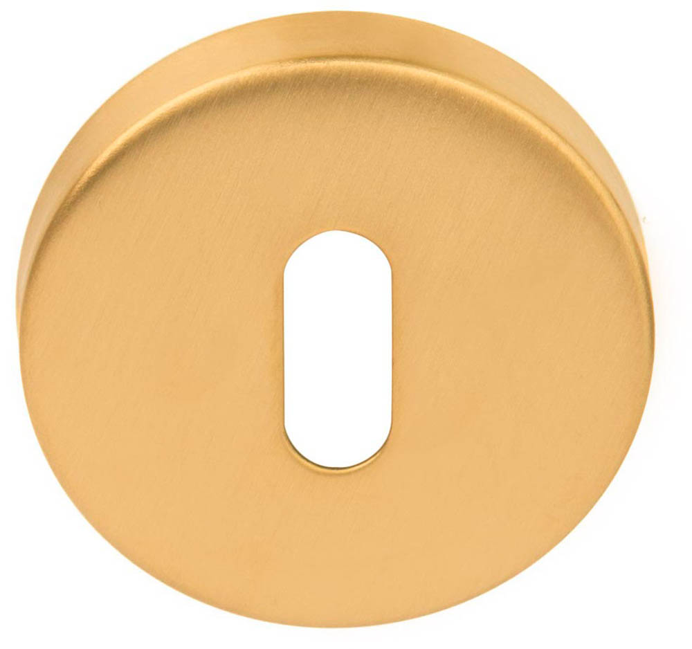 LBN50D - key escutcheon 10mm PVD satin gold
