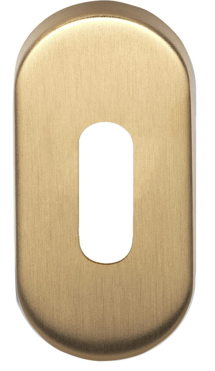 LBN32 - key escutcheon PVD satin gold