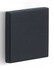 LSQB50 - blank escutcheon satin black