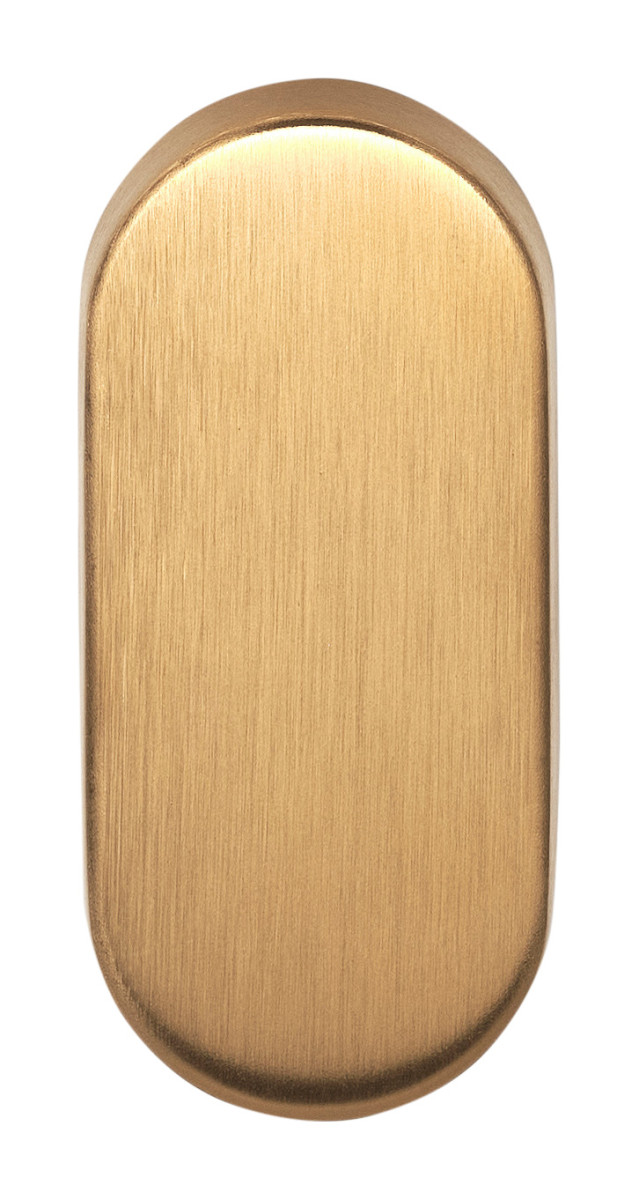 LBB32 - blank escutcheon PVD satin gold