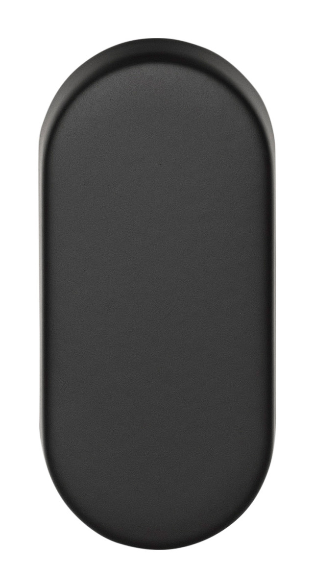 LBB32 - blank escutcheon satin black