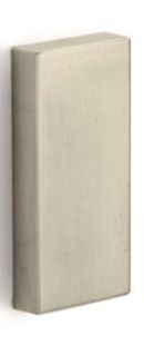 LSQB32 - blank escutcheon rectangular