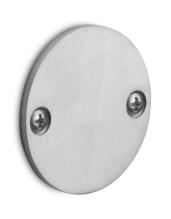 EGB50 - blank escutcheon satin stainless steel