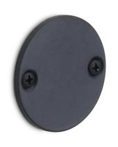 EGB50 - blank escutcheon satin black