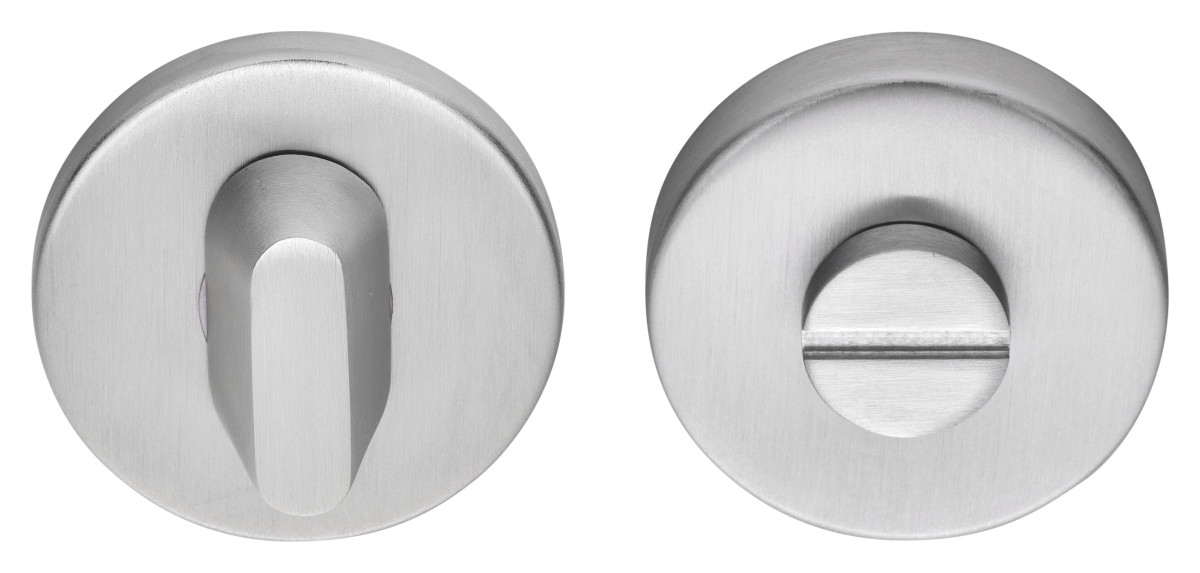 LBWC50-ZI - privacy set 6mm incl. 5/6/7/8 mm pin PVD satin stainless steel
