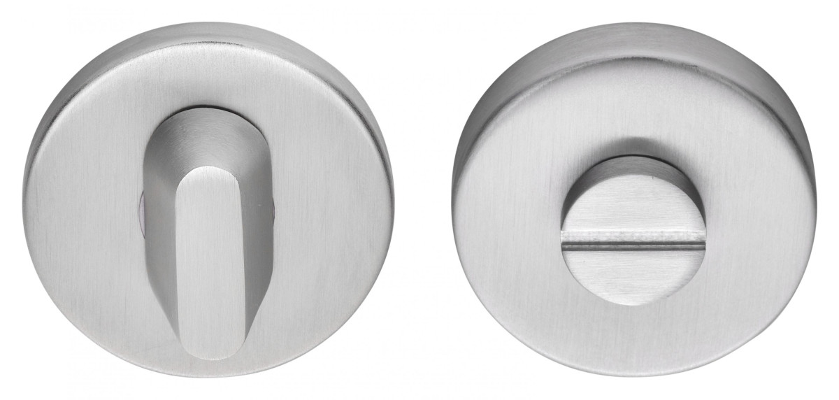 LBWC50-ZI - privacy set 6mm incl. 5/6/7/8 mm pin satin stainless steel