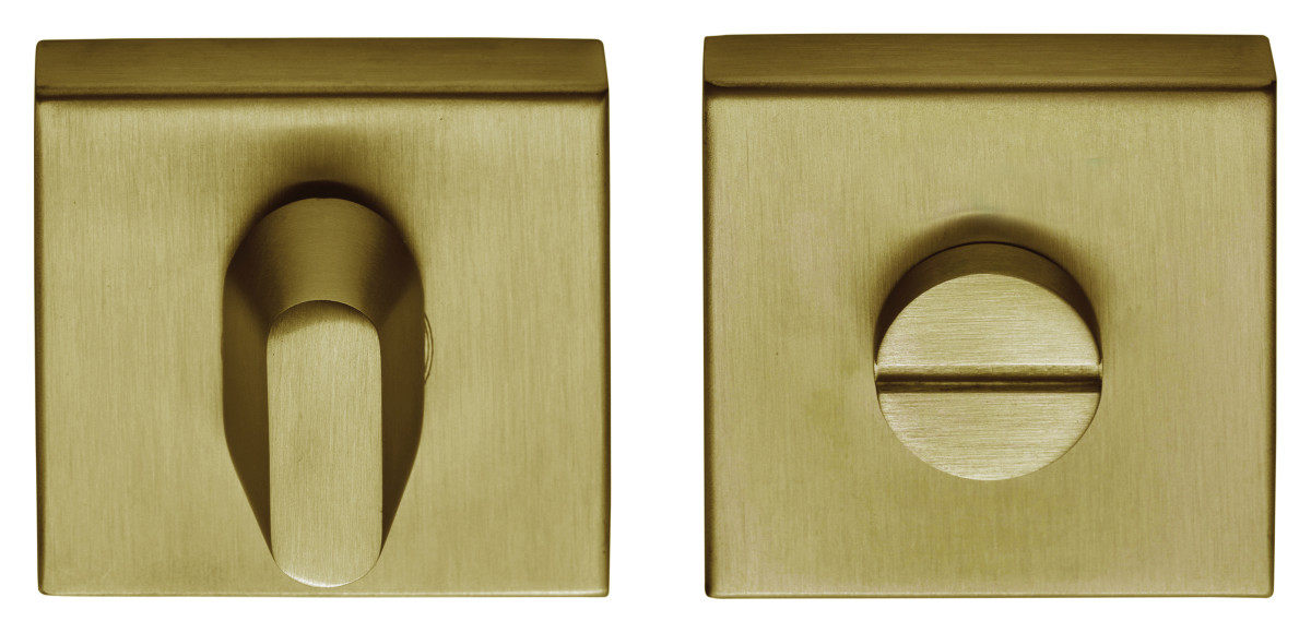 BSQWC53-ZI - privacy set incl. 5/6/7/8 mm pin PVD satin gold