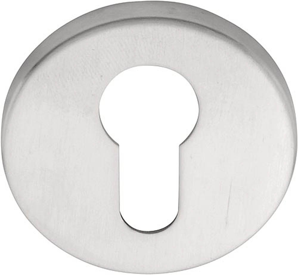 LBY50 - profile cylinder escutcheon 6mm PVD satin stainless steel