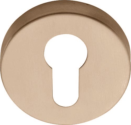 LBY50D - profile cylinder escutcheon 10mm PVD light bronze