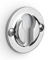 FVBY48 - profile cylinder escutcheon polished stainless steel