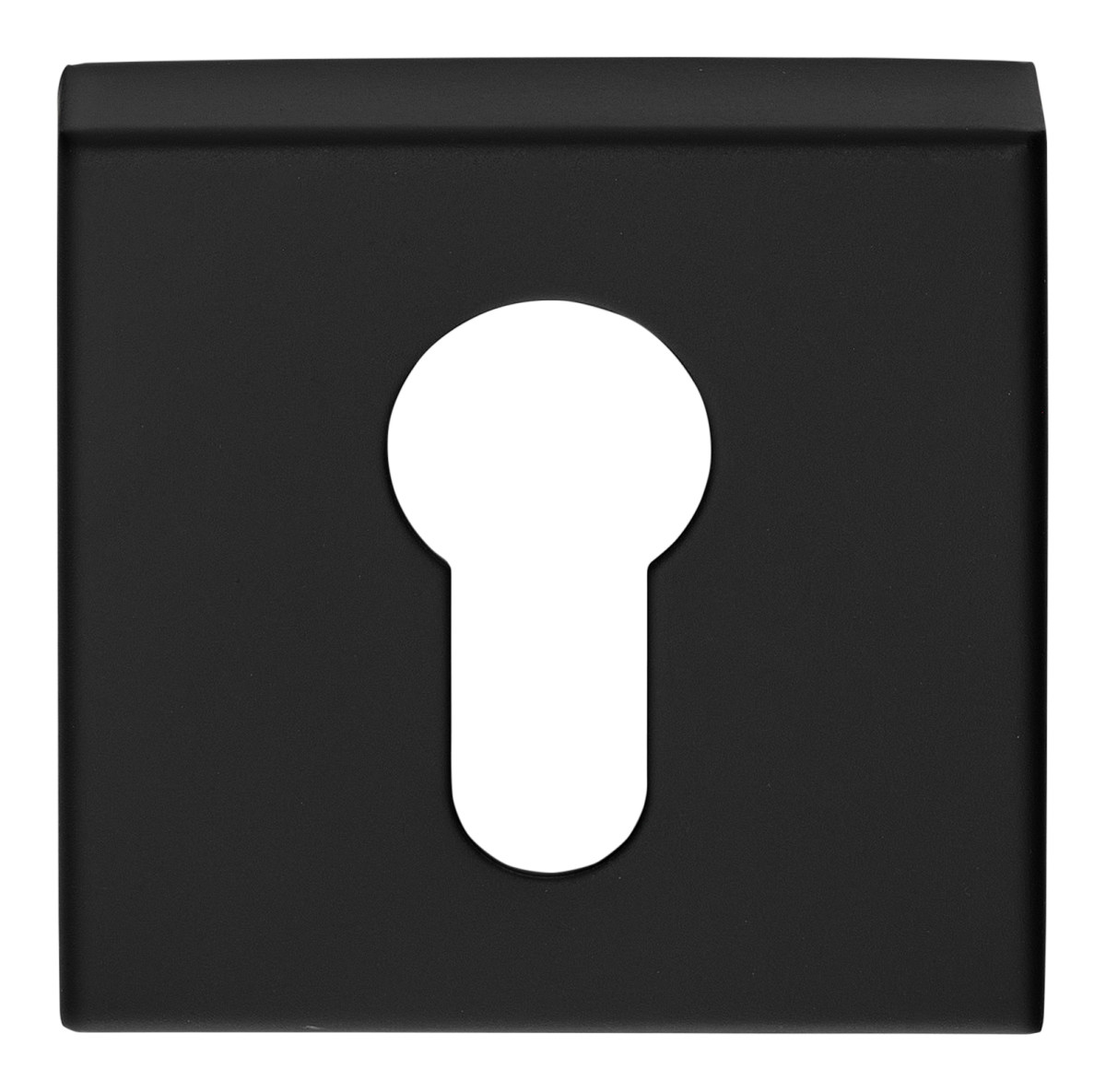 BSQY53 - profile cylinder escutcheon satin black