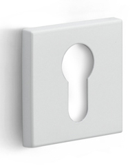 LSQBY50 - profile cylinder escutcheon white