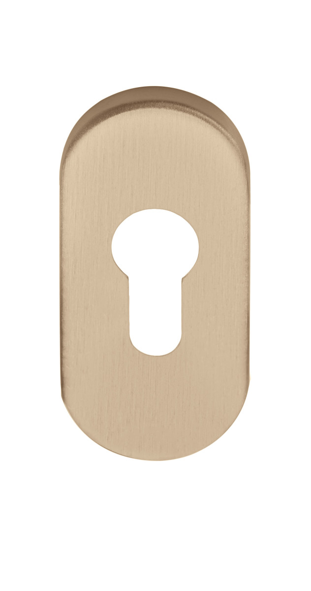 LBY32 - profile cylinder escutcheon PVD light bronze