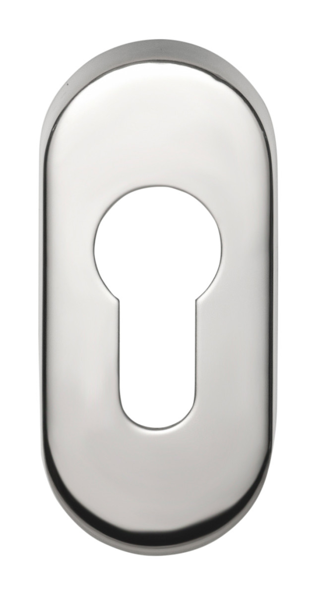 LBY32 - profile cylinder escutcheon polished stainless steel