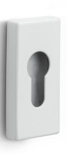 LSQBY32 - profile cylinder escutcheon white