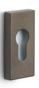 LSQBY32 - profile cylinder escutcheon bronze