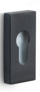 LSQBY32 - profile cylinder escutcheon PVD satin black