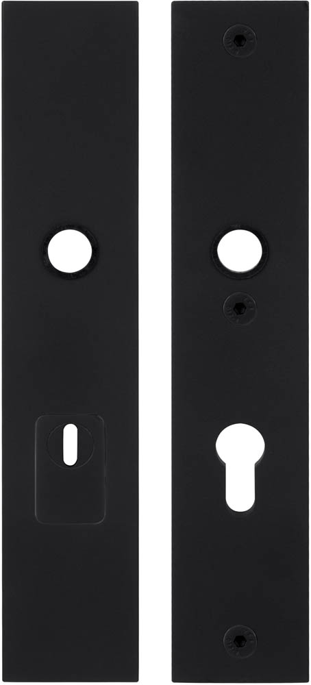 LSQSM-50KT - NM SQUARE LSQSM-50KT security plates with cylinder protection cover handle/handle* SKG*** Y92 satin black