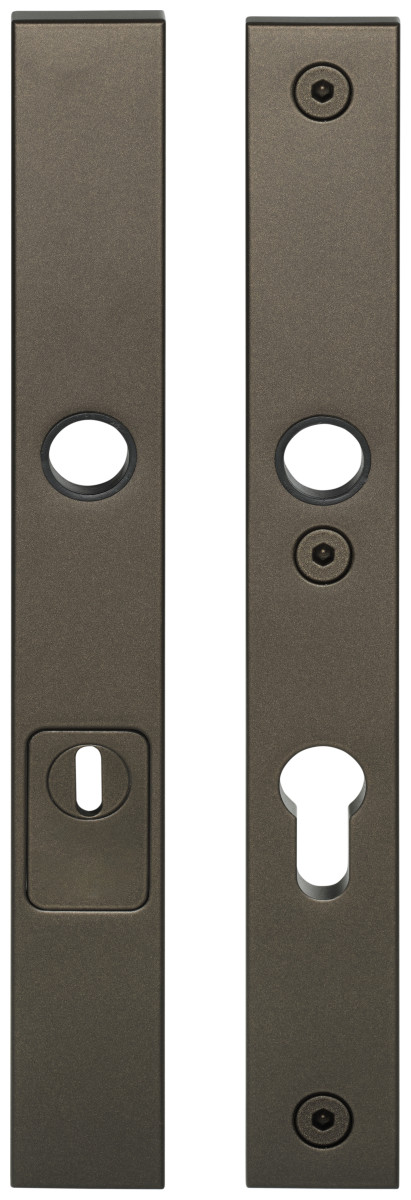 LSQSM28KTY72 - solid security plates with cylinder protectoin to suit handle/handle SKG*** PC72