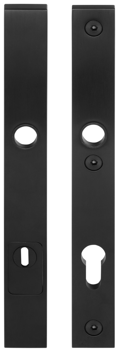 LSQSM-28KT - IZ SQUARE LSQSM-28KT security plates with cylinder protection cover handle/handle* SKG*** Y92 PVD satin black
