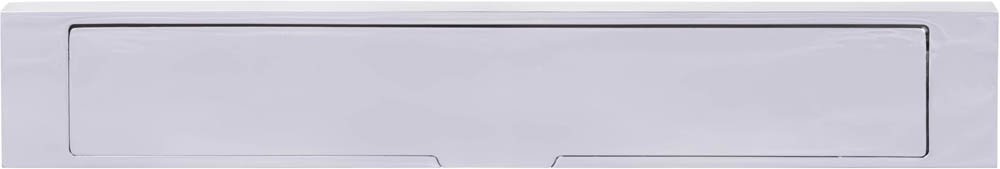 LSQ380 - solid letter plate polished stainless steel