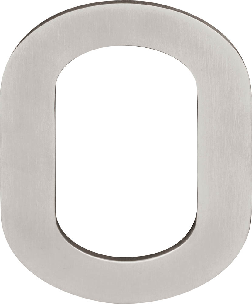 LSQHN150-0 - numeral satin stainless steel