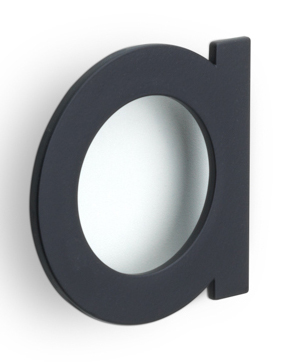 LSQHN150-a - letter satin black