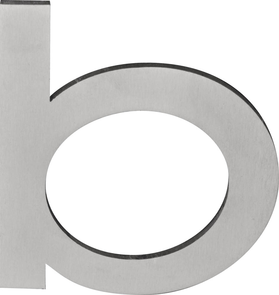 LSQHN250-b - letter satin stainless steel