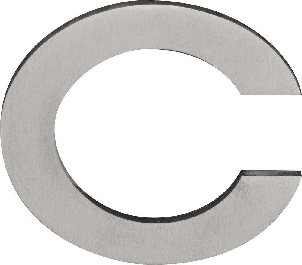 LSQHN250-c - letter satin stainless steel