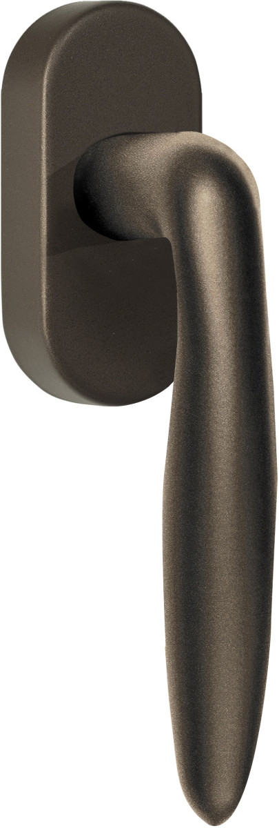 LB18H-DK-O - non-locking tilt and turn window handle bronze