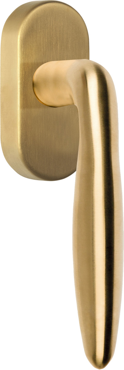 LB18H-DK-O - non-locking tilt and turn window handle PVD satin gold