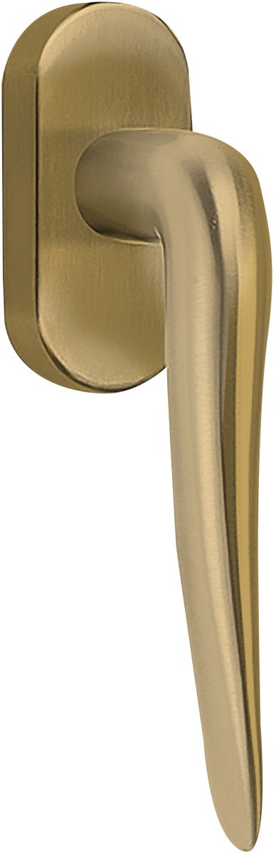 LB20-DK-O - L BASICS LB20-DK-O non-locking tilt and turn window handle PVD satin gold left-turning