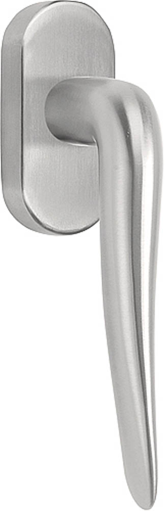 LB20-DK-O - L BASICS LB20-DK-O non-locking tilt and turn window handle satin stainless steel left-turning