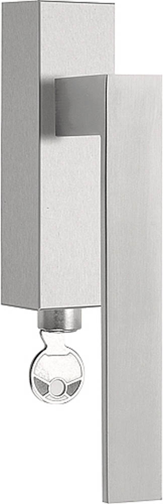 LSQ2-DKLOCK - L SQUARE LSQ2-DKLOCK locking tilt and turn window handle satin stainless steel left-turning