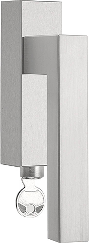 LSQ3-DKLOCK - R SQUARE LSQ3-DKLOCK locking tilt and turn window handle satin stainless steel right-turning