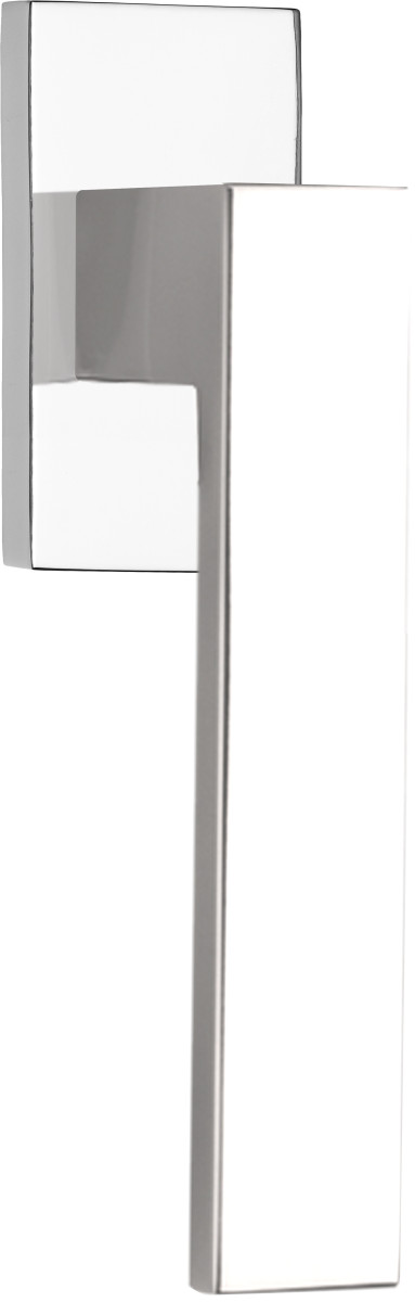 LSQ4-DK - L SQUARE LSQ4-DK non-locking tilt and turn window handle polished stainless steel left-turning