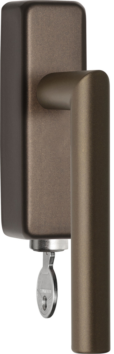 LB2-DKLOCK-O - locking tilt and turn window handle bronze