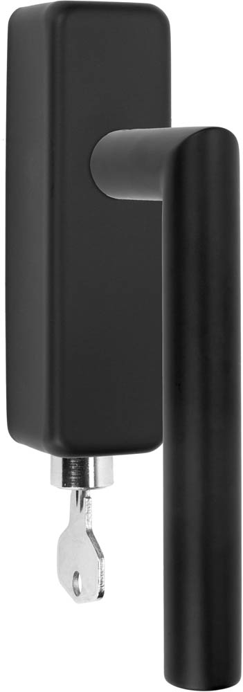 LB2-DKLOCK-O - locking tilt and turn window handle satin black